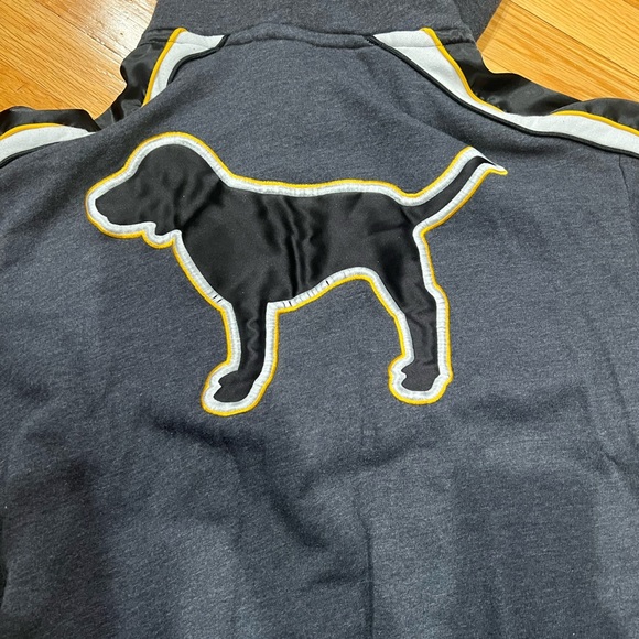 Women oversized PINK hoodie - Picture 3 of 5